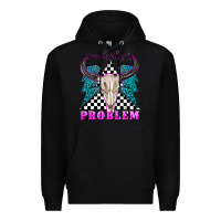 Black somebodys problem Premium Hoodie - texasbilliewilder