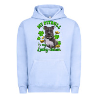Pigment Grape Ice st patricks day my pitbuli my lucky charm Urban Hoodie - RanaPortraitStore