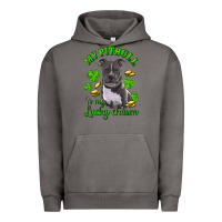Pigment Tornado st patricks day my pitbuli my lucky charm Urban Hoodie - RanaPortraitStore