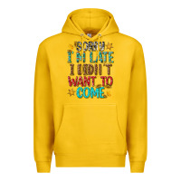 Lemon sorry i am late i didnt want to come Premium Hoodie - texasbilliewilder