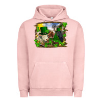 Pigment Salmon st patricks day cows Urban Hoodie - RanaPortraitStore