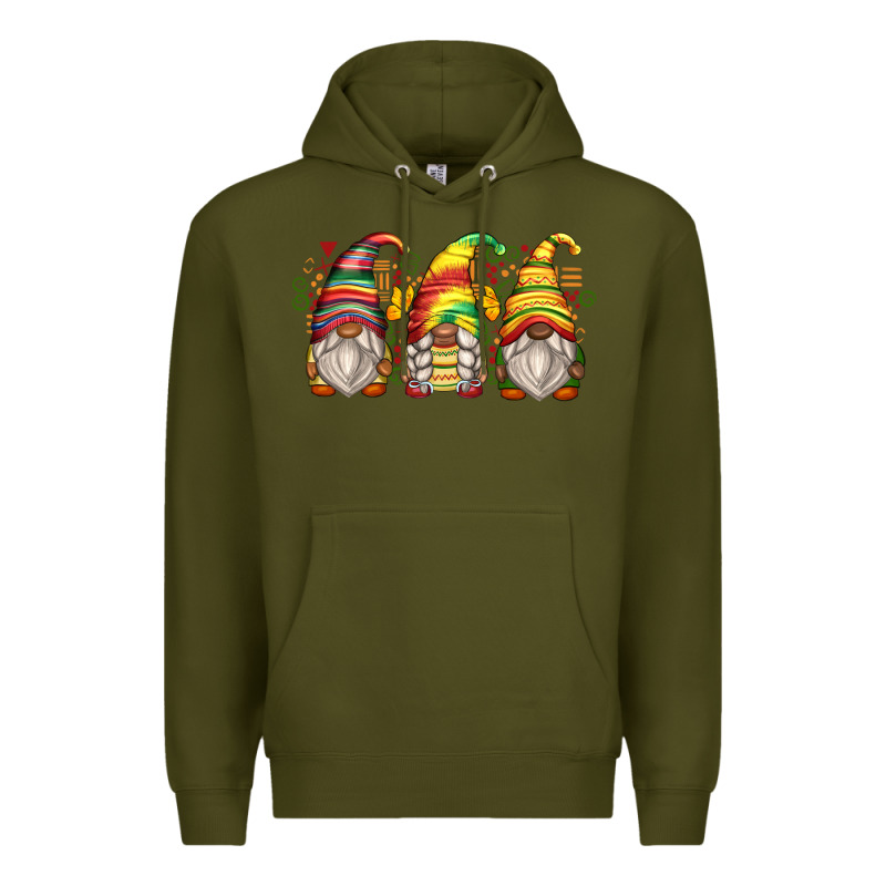 Juneteenth Gnomes Premium Hoodie by Zillion Design Studio | Teevron