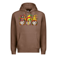 Chestnut juneteenth gnomes Premium Hoodie - Zillion Design Studio