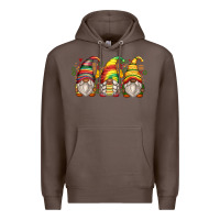 Coffee juneteenth gnomes Premium Hoodie - Zillion Design Studio