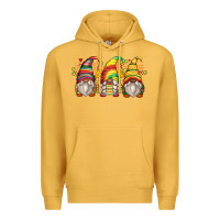 Mustard juneteenth gnomes Premium Hoodie - Zillion Design Studio