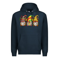 Navy juneteenth gnomes Premium Hoodie - Zillion Design Studio