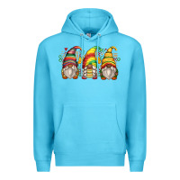 Ocean Blue juneteenth gnomes Premium Hoodie - Zillion Design Studio