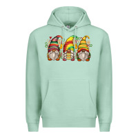 Seafoam juneteenth gnomes Premium Hoodie - Zillion Design Studio