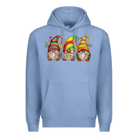 Colony Blue juneteenth gnomes Premium Hoodie - Zillion Design Studio