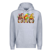 Heather Grey juneteenth gnomes Premium Hoodie - Zillion Design Studio