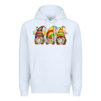 White juneteenth gnomes Premium Hoodie - Zillion Design Studio