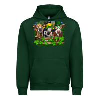 Forest Green st patricks day heifers Urban Hoodie - RanaPortraitStore