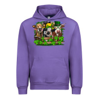 Tulip st patricks day heifers Urban Hoodie - RanaPortraitStore