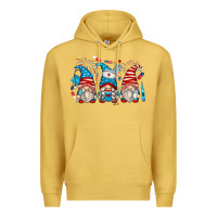 Antique Gold american nurse gnomes Premium Hoodie - Zillion Design Studio