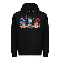 Black american nurse gnomes Premium Hoodie - Zillion Design Studio