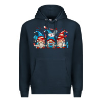 Navy american nurse gnomes Premium Hoodie - Zillion Design Studio