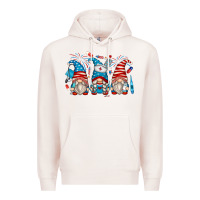 Pale Pink american nurse gnomes Premium Hoodie - Zillion Design Studio