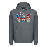 Rock american nurse gnomes Premium Hoodie - Zillion Design Studio
