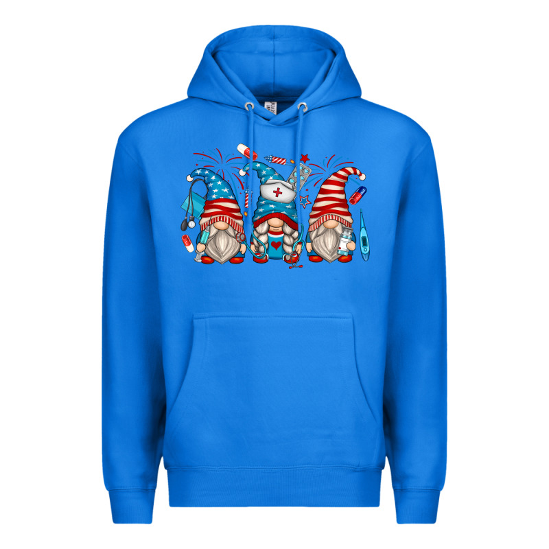 American Nurse Gnomes Premium Hoodie by Zillion Design Studio | Teevron