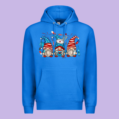 American Nurse Gnomes Premium Hoodie Designed By Zillion Design Studio