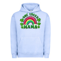 Pigment Grape Ice st patricks day one lucky mama Urban Hoodie - RanaPortraitStore