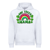 White st patricks day one lucky mama Urban Hoodie - RanaPortraitStore