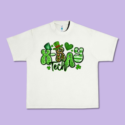 X Ray Tech St Patrick's Day Urban Heavy Tee Designed By Artiststas