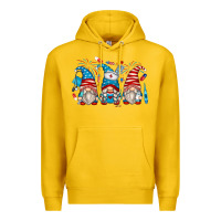 Lemon american nurse gnomes Premium Hoodie - Zillion Design Studio