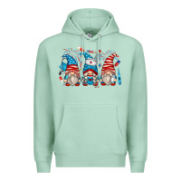 Seafoam american nurse gnomes Premium Hoodie - Zillion Design Studio