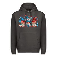 Smoke american nurse gnomes Premium Hoodie - Zillion Design Studio