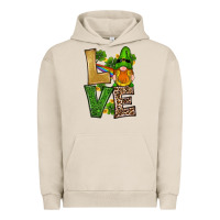 Pigment French Oak st patricks day gnomes shamrock love Urban Hoodie - RanaPortraitStore