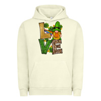 Pigment Pistachio st patricks day gnomes shamrock love Urban Hoodie - RanaPortraitStore