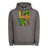 Pigment Tornado st patricks day gnomes shamrock love Urban Hoodie - RanaPortraitStore