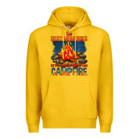 Lemon the best memories are made around the campfire Premium Hoodie - texasbilliewilder
