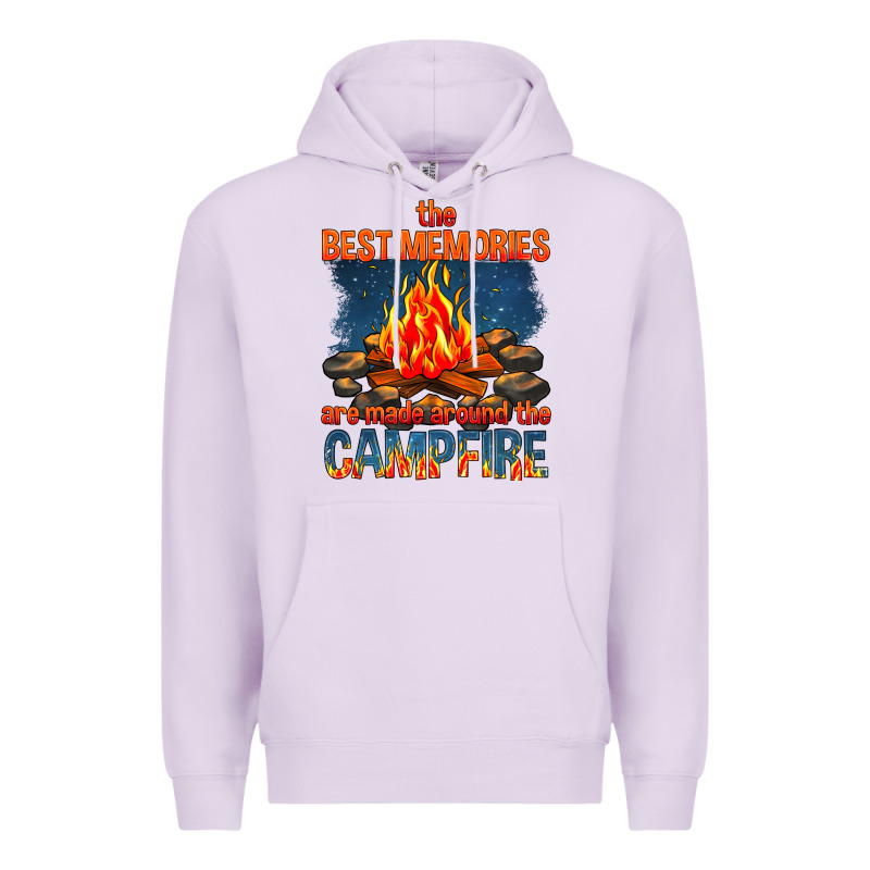 The Best Memories Are Made Around The Campfire Premium Hoodie by texasbilliewilder | Teevron