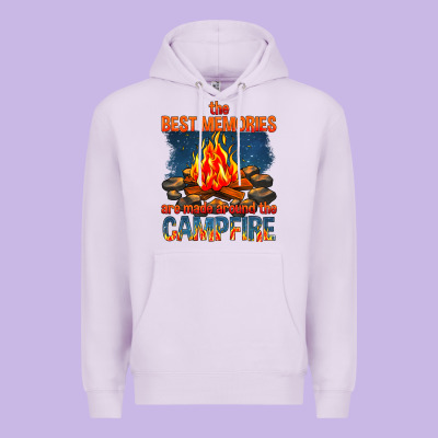 Premium Hoodie the best memories are made around the campfire