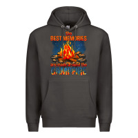 Smoke the best memories are made around the campfire Premium Hoodie - texasbilliewilder