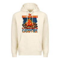 Tofu the best memories are made around the campfire Premium Hoodie - texasbilliewilder