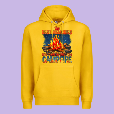 Premium Hoodie the best memories are made around the campfire