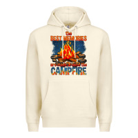 Sandshell the best memories are made around the campfire Premium Hoodie - texasbilliewilder