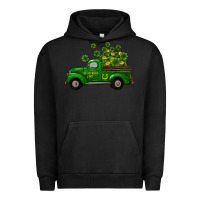 Pigment Black st patricks truck shamrock horseshoe gold Urban Hoodie - RanaPortraitStore