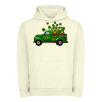 Pigment Pistachio st patricks truck shamrock horseshoe gold Urban Hoodie - RanaPortraitStore