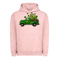 Pigment Salmon st patricks truck shamrock horseshoe gold Urban Hoodie - RanaPortraitStore