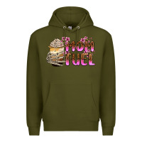 Army Green mom fuel Premium Hoodie - Zillion Design Studio