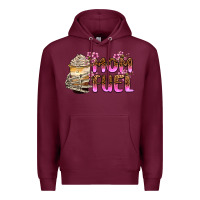 Burgundy mom fuel Premium Hoodie - Zillion Design Studio