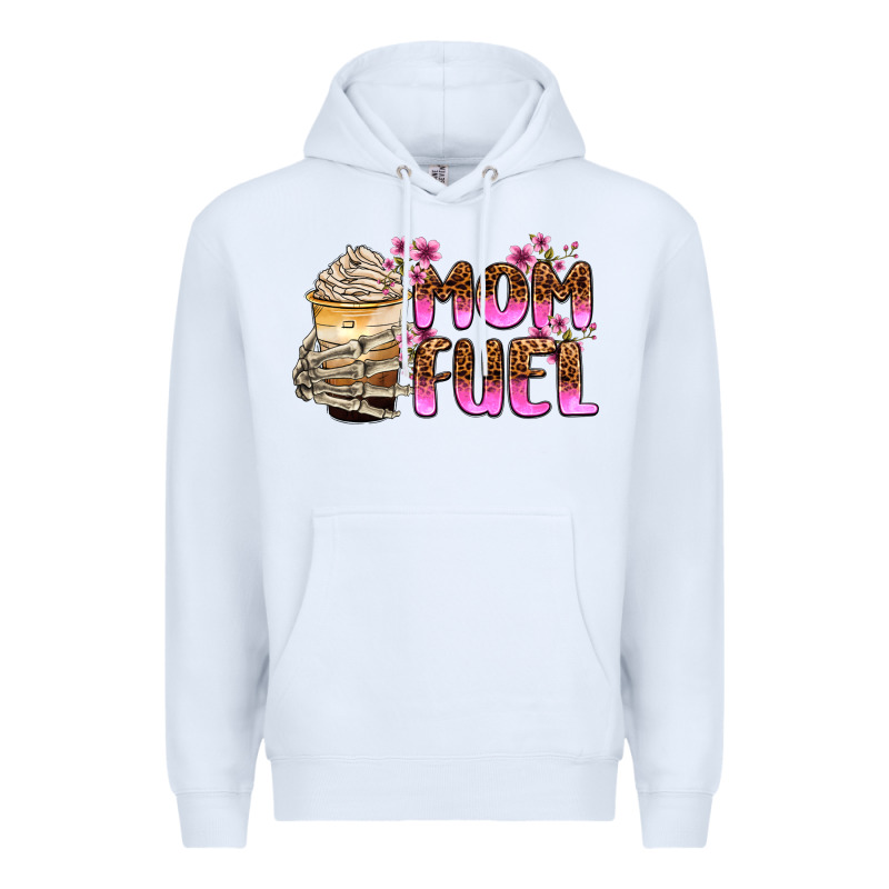 Mom Fuel Premium Hoodie by Zillion Design Studio | Teevron