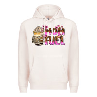 Pale Pink mom fuel Premium Hoodie - Zillion Design Studio