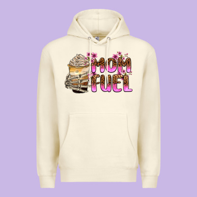 Mom Fuel Premium Hoodie Designed By Zillion Design Studio