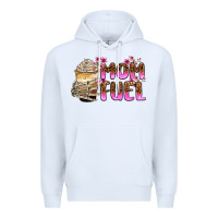 White mom fuel Premium Hoodie - Zillion Design Studio