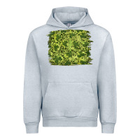 Heather Grey st patricks day shamrock leopard background Urban Hoodie - RanaPortraitStore